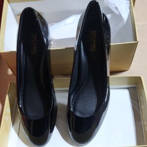 Michael Kors Glossy Black Heels